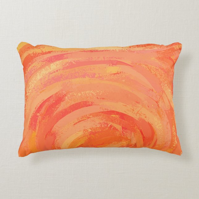 Fire Lake Decorative Pillow (Front)