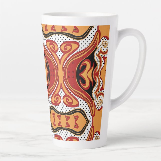 Fire Latte Mug (Right)
