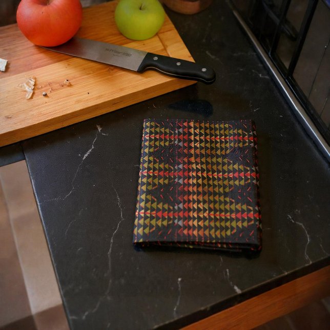 Fire Leaf Kitchen Towel (Creator Uploaded)