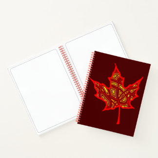 Fire Leaf Notebook