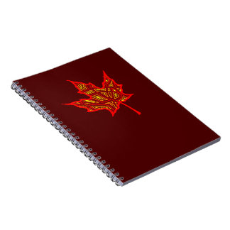 Fire Leaf Notebook