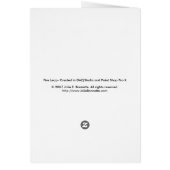 Fire Leap Beltane Card (Back)