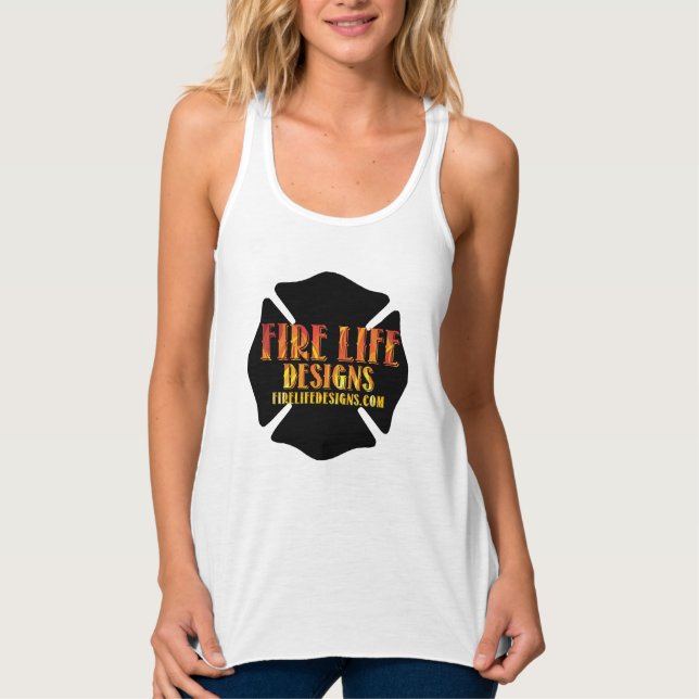 FIRE LIFE DESIGN CO [logo 1] Tank Top (Front)