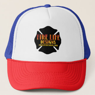 FIRE LIFE DESIGN CO [logo 1] Trucker Hat