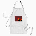 Fire Lightning Adult Apron