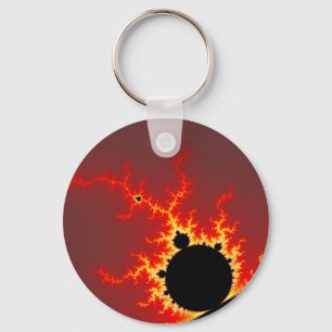 Fire Lightning Keychain