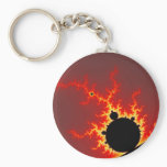 Fire Lightning Keychain