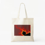 Fire Lightning Tote Bag