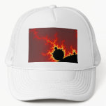Fire Lightning Trucker Hat