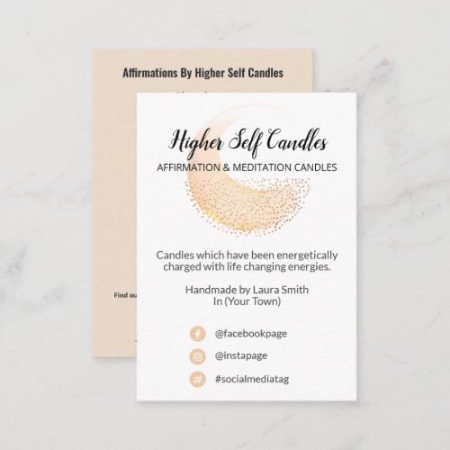 Fire Logo Soap And Candle Product Range Card