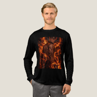 Fire Mage Fantasy Warrior Graphic Tee