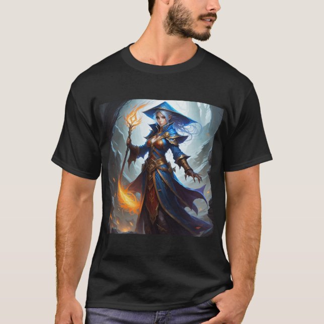 Fire mage T-Shirt (Front)