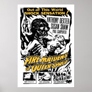 Fire Maidens from Outer Space Poster