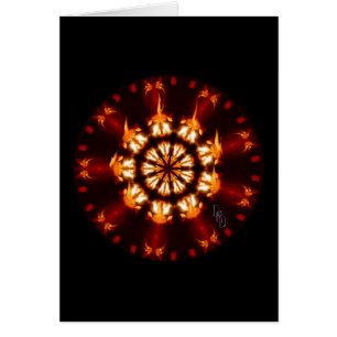 Fire Mandala Cards