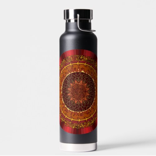 Fire Mandala Water Bottle