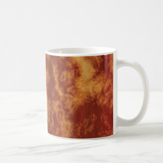 Fire Marble Coffee Mug (Right)