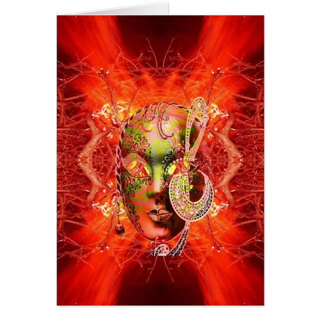 Fire Mask Cards (Front)