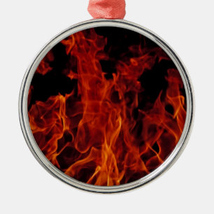 Fire Metal Ornament