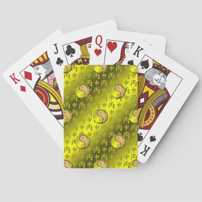 Fire Monkey Poker Cards (Back)