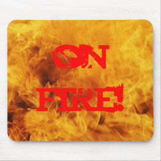 fire mouse pad