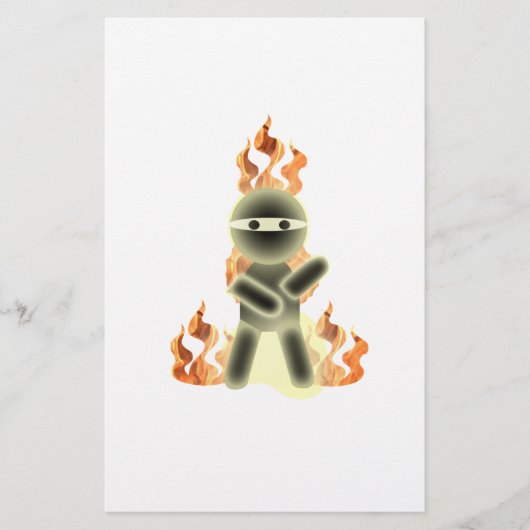 Fire Ninja (by lil kolohe Nick) (Front)