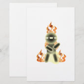 Fire Ninja (by lil kolohe Nick) (Front/Back)