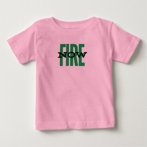 Fire now logo t_shirt 