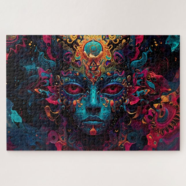 "Fire of the Gods" featuring various deities sets Jigsaw Puzzle (Horizontal)