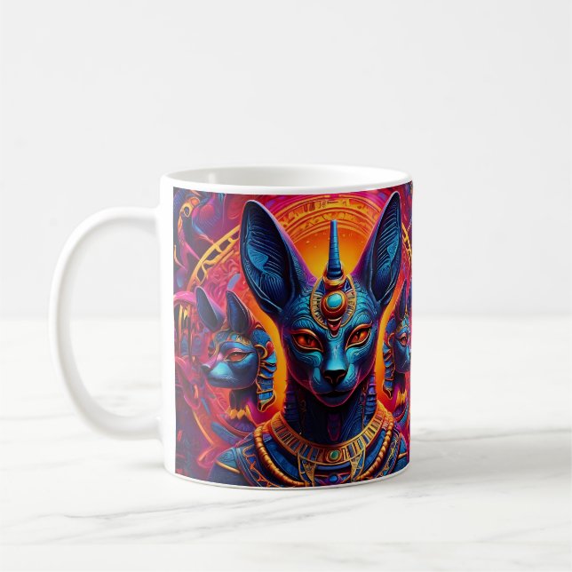 Fire of the Gods Gift Tag Coffee Mug (Left)