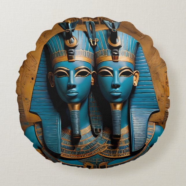 Fire of the Gods Round Pillow (Front)