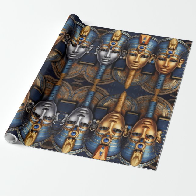 Fire of the Gods  Wrapping Paper (Unrolled)