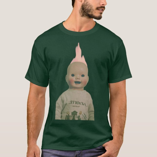 Fire on his head T-Shirt (Front)