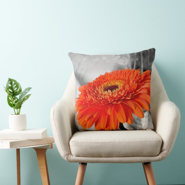 Fire on petals throw pillow (Chair)
