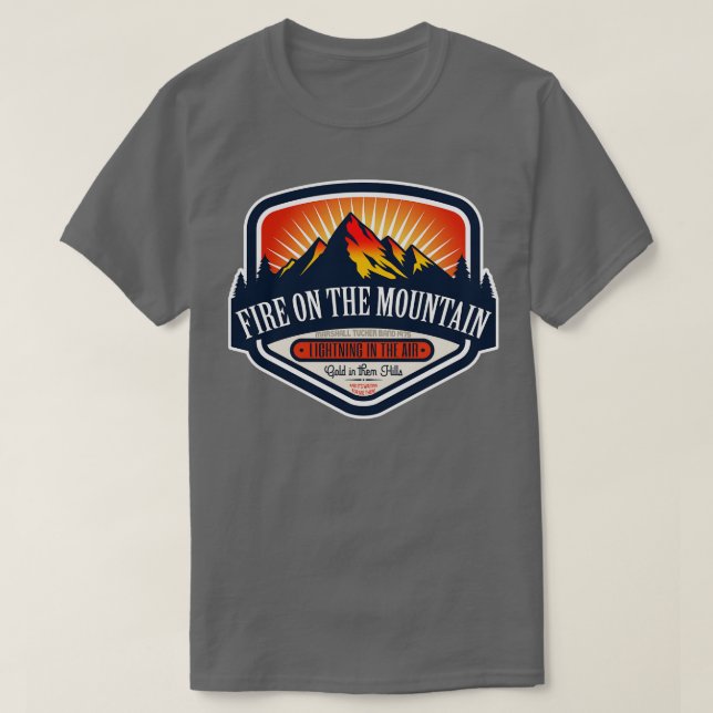 Fire on the Mountain by the Marshall Tucker Band T-Shirt (Design Front)