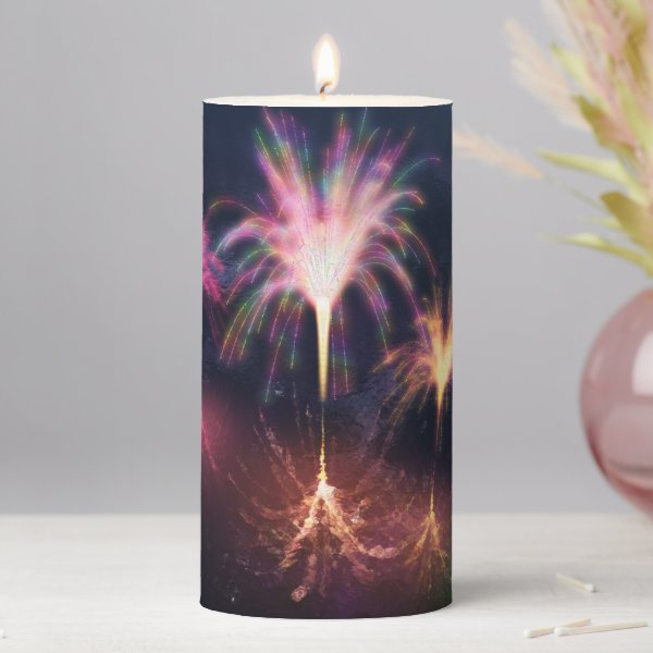 Fire on the Water Candle