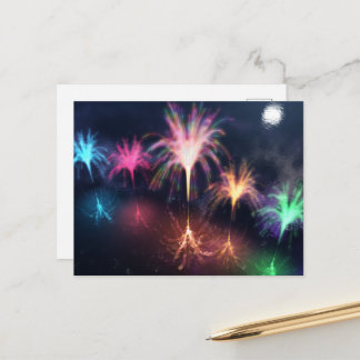 Fire on the Water Postcard