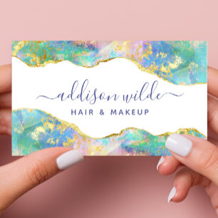 Fire Opal Business Card