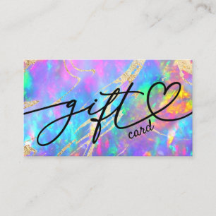fire opal gift certificate