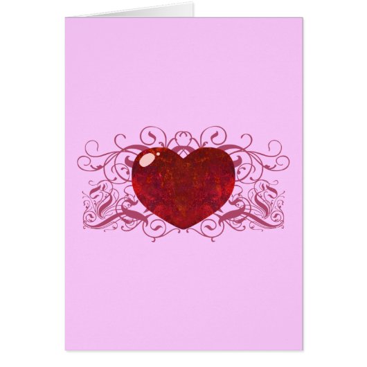 Fire Opal Heart (Front)