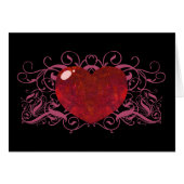 Fire Opal Heart (Front Horizontal)