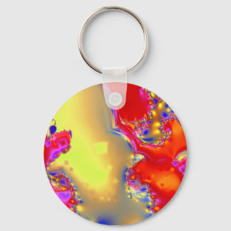 Fire Opal Keychain
