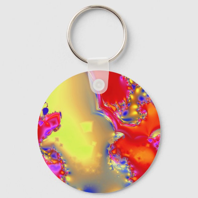 Fire Opal Keychain (Front)