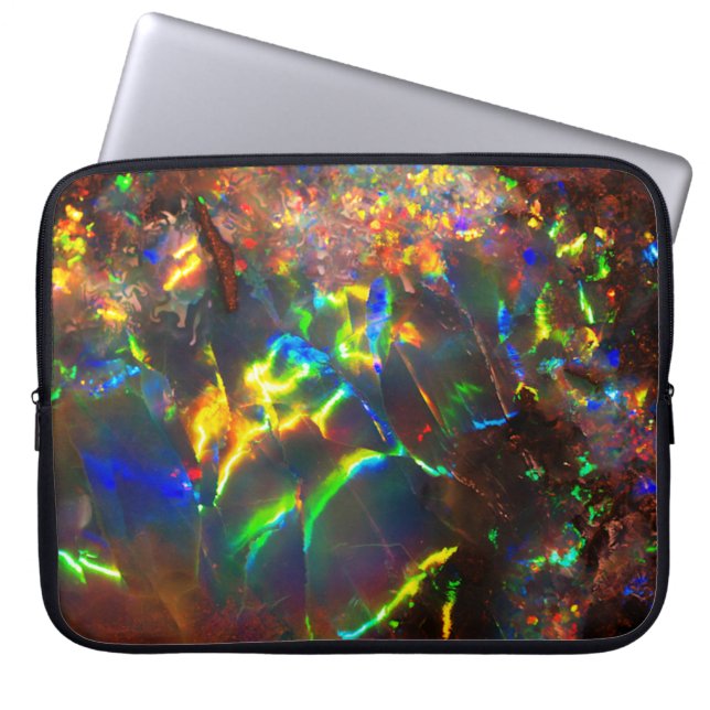 Fire Opal Laptop Sleeve (Front)