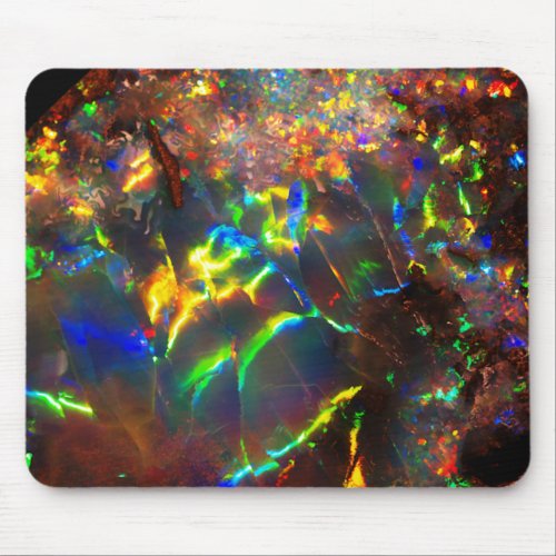 Fire Opal Mouse Pad