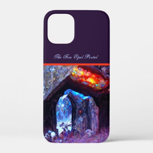 Fire Opal Portal iPhone 12 Mini Case
