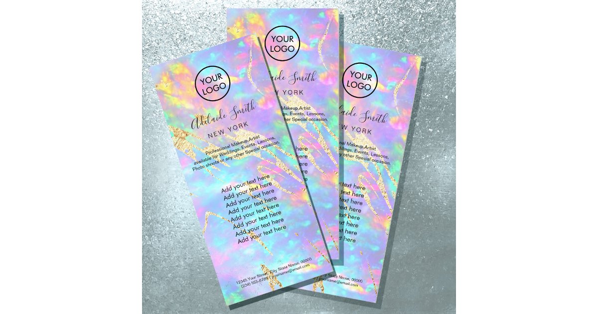 Firework Rack Card fire opal rack card | Zazzle