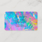  fire opal stone business card