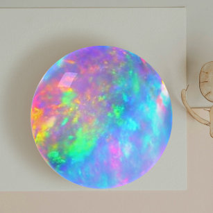 fire opal stone paperweight