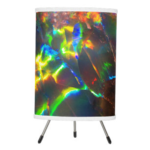Fire Opal Tripod Lamp