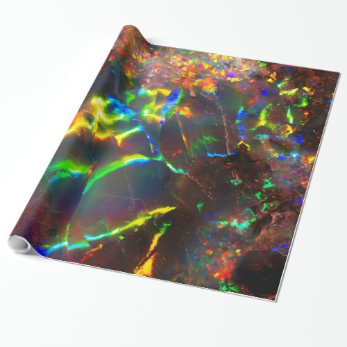 Fire Opal Wrapping Paper